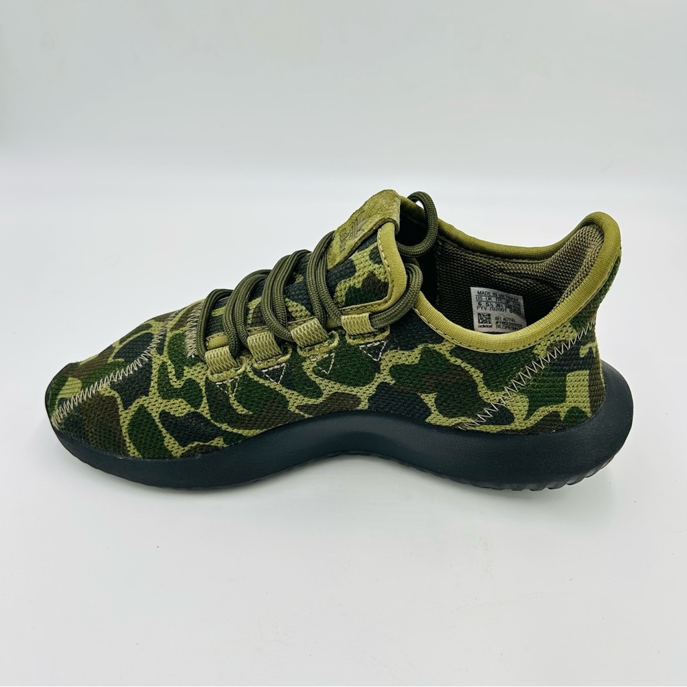 Adidas shoes Tubular Runner camo running shoes trainers green women size 6 - Picture 4 of 10
